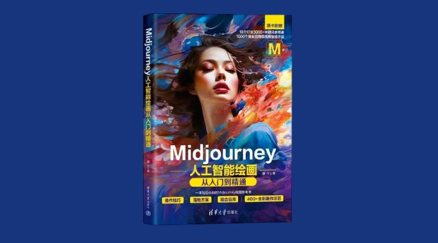 《Midjourney人工智能绘画从入门到精通》|华文未来新书出版